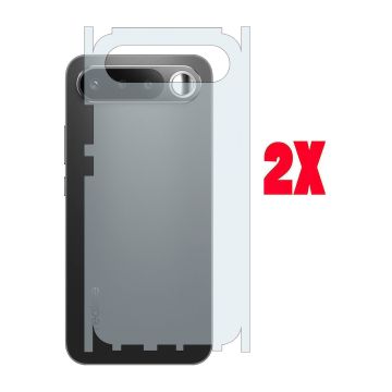 Realme 16 Carbon Fiber Back Matte Film Anti-Scratch Soft Skin - 2Pcs 