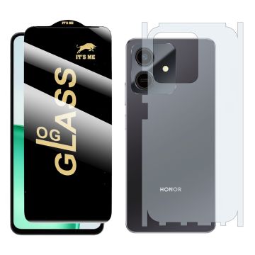 Honor play 10 HD OG Premium Quality Glass + Back Matte Thin Sheet Protector 2-in-1 Deal