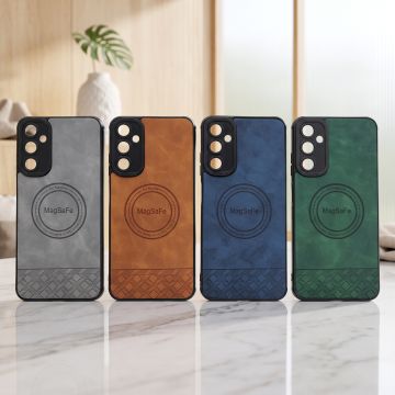 Samsung Galaxy A05s Back Cover – Leather MagSafe Shockproof