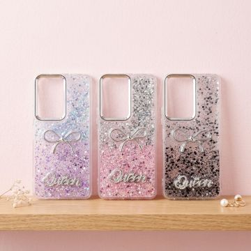 Vivo Y04 Queen Still Glitter Case Sparkle Cover