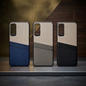 Infinix Note 7 Lite Case Multicolor Dual Tone Premium Soft Leather Back Cover