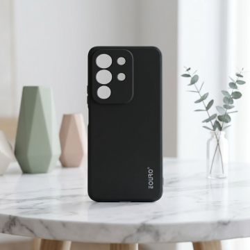 Premium European Black Plain Case for Vivo Y29