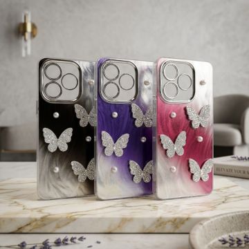 Stylish Oppo A5 Pro Gradient Butterfly Shadow Daily Use Resilient Cover