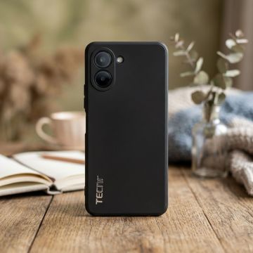 Sophisticated Soft Black Matte Cover for Tecno Spark Go 3