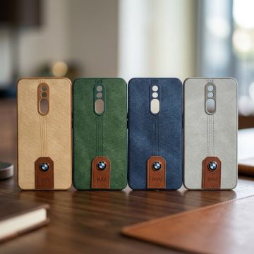 Oppo F11 Premium Leather Case with BMW Emblem
