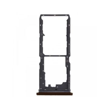 Long-Lasting Vivo Y27 Card Tray Jacket Slot Replacement (Brown)