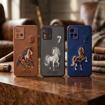 Ultimate POLO Leather Series Luxury Phone Cover for Vivo Y33s