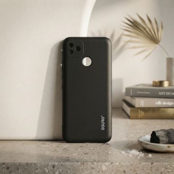 iTel Vision 1 Plus Plain Matte Finish European Black Slim Protective Cover