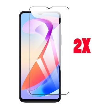(2-Pack) 9H Polish Glass for Honor X6A - Anti-Scratch Guard