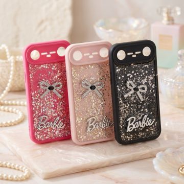 Tecno Spark Slim Shining Glitter Barbie Fancy Phone Case Cute Design Cover