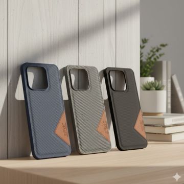 Premium Soft-Touch Leatherette Back Cover for Infinix Smart 9 - Multicolor Edition