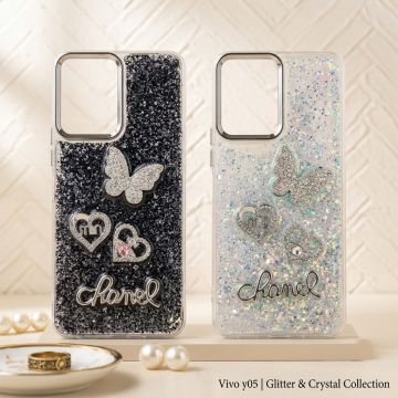 Vivo Y05 Chanel Branded Butterfly Phone Case