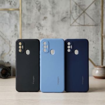Ultimate Spigen Plain Series Secure Fit Tecno Spark 7 Cover