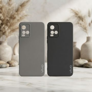 Vivo Y21s Back Cover – Silicone Multicolor
