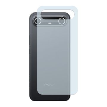 Carbon Fiber Back Matte Film for Tecno Pova Slim - Anti-Scratch Skin