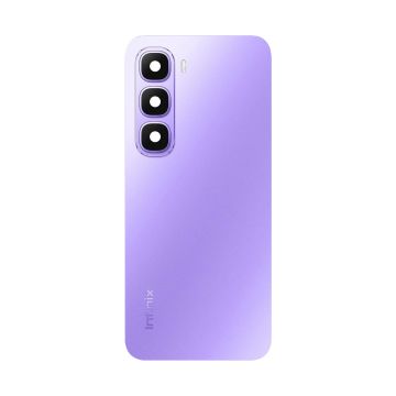 Infinix Hot 60i Plastic Back Housing with Camera Lens - Purple