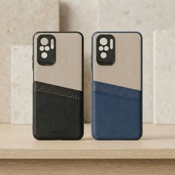 Xiaomi Redmi Note 10 5G Case Multicolor Dual Tone Premium Soft Leather Back Cover