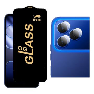 2-in-1 Protection for Tecno Spark 50: HD Glass + Camera Protector