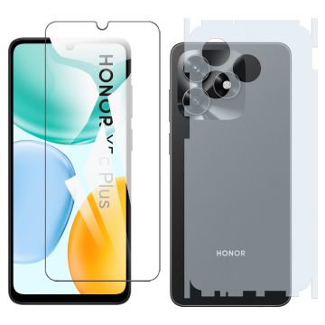 2-in-1 360 Protection Pack for Honor x5c plus: Polish + Matte