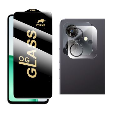 Honor play 10 HD OG Premium Quality Glass + 9H Back Camera Lens Protector 2-in-1 Deal