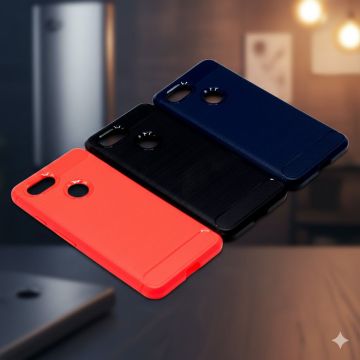Google Pixel 3 Soft Carbon Black Mobile Cover
