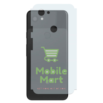 Google Pixel 3A Back Protector Skin Matte Style Protector For Google Pixel 3A  - Image 2