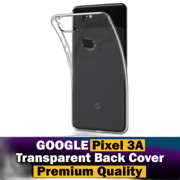 Google Pixel 3A Transparent Anti Shock Soft Crystal Clear Case - Image 2