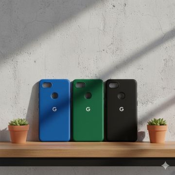 Google Pixel 3A XL Multicolour Soft Official Case For Pixel 3A XL - Image 2