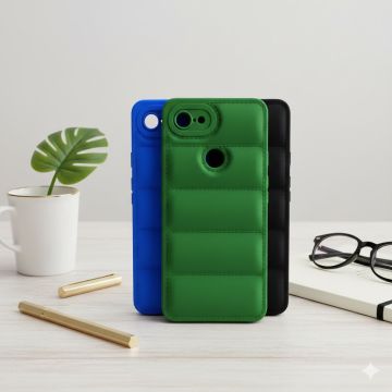 Google Pixel 3XL Puff Multicolour Soft Case