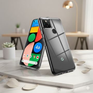 Google Pixel 4A 5G Transparent Soft Crystal Clear Case Mobile Cover - Image 2