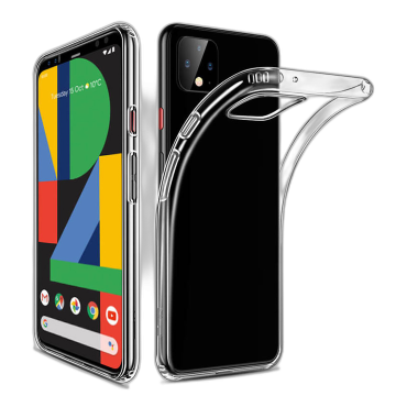 Google Pixel 4XL Soft Crystal Clear Back Cover - Transparent