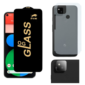 Google Pixel 5 3-in-1 Kit: OG Glass + Carbon Back Camera Protector - Image 2