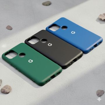 Google Pixel 5 Soft Multicolour Official Cover - Image 2