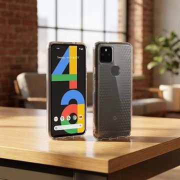 Google Pixel 5XL Transparent Soft Crystal Clear Case - Image 2