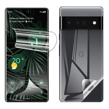 Google Pixel 6 Pro Front & Back Protection Clear Jelly Soft Ultra Clear Jell For Google Pixel 6 Pro - Image 2