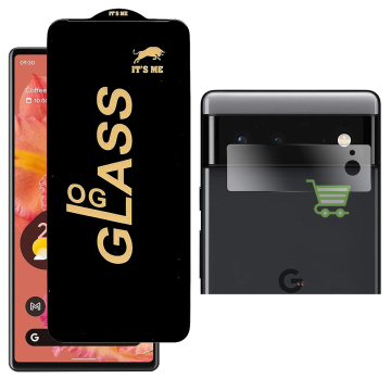 Google Pixel 6 Safety Pair: OG Glass + Camera Lens Protector - Image 2