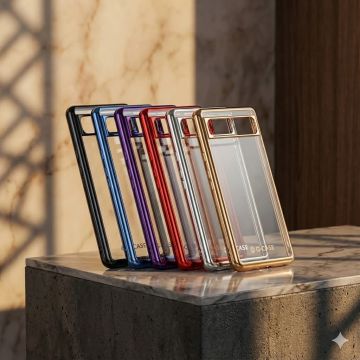 Google Pixel 6A Multi Chrome Border Camera Protection Cover - Image 2