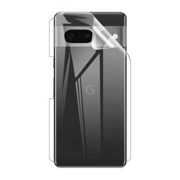 Google Pixel 7 Back Clear Jelly Protector - Soft Hydrogel Film - Image 2