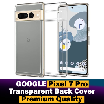 Google Pixel 7 Pro Transparent Anti Shock Soft Crystal Clear Case - Image 2