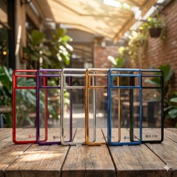 Google Pixel 7 Soft Multi Chrome Border Camera Protection Cover