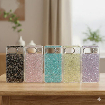 Google Pixel 8 Glitter Butterfly Mobile Cover - Image 2