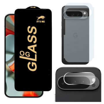Google Pixel 9 Pro XL 3-in-1 Kit: OG Glass + Carbon Back Camera Protector - Image 2