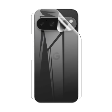 Google Pixel 9 Pro XL Back Clear Jelly Protector - Soft Hydrogel Film - Image 2