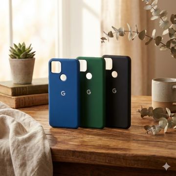 Goolge Pixel 5A Soft Official Case Multicolour Cover