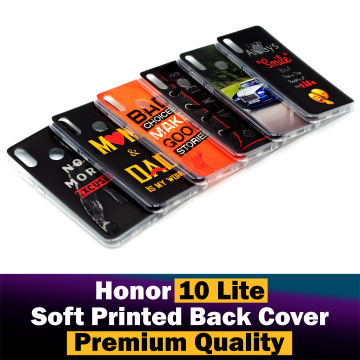 Honor 10 Lite Soft Silicon Printed Case Mobile Cover - Image 2