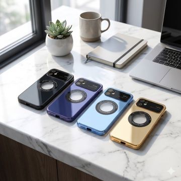 Honor 9 Multicolour Leather Cover - Image 2