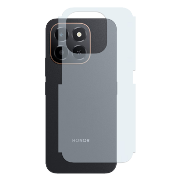 Honor X6c Back Protector Carbon Fiber Matte Soft Skin Sheet - Image 2