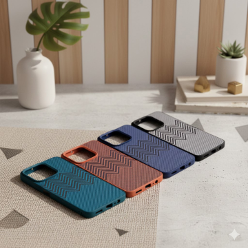Honor X7c Soft Texture Multicolour Back Cover - Image 2