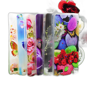 Huawei Honor 3C Back Cover Multicolour Flowers Diamond Case For Honor 3C - Image 2