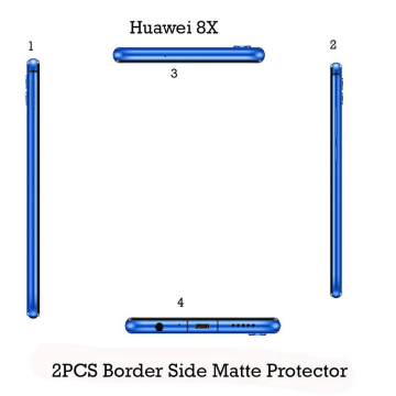 Huawei Honor 8X Side Protection Side Matte Sctrach Proof For Huawei Honor 8X - Image 2
